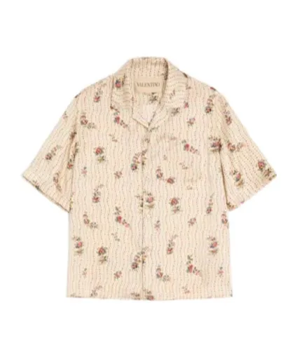 Floral-Print Shirt