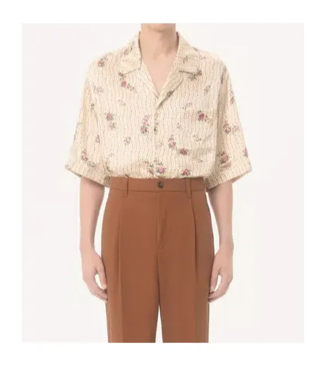 Floral-Print Shirt