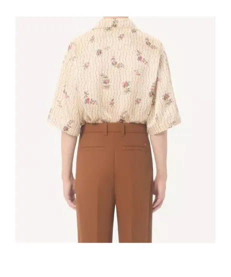 Floral-Print Shirt
