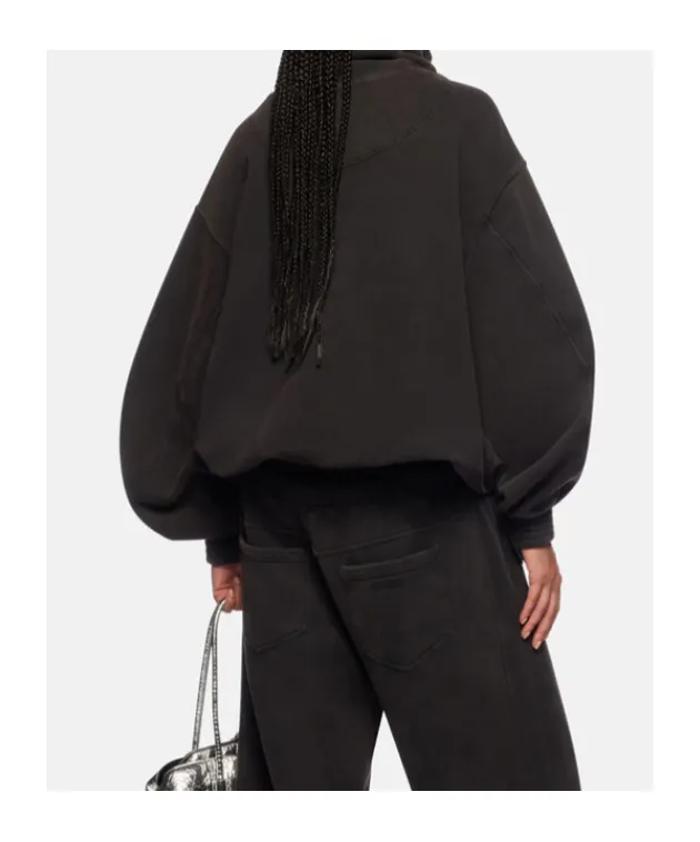 The Attico High Neck Blouson