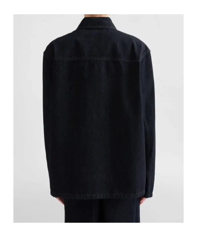 Jil Sander Button Detailed Straight Hem Overshirt