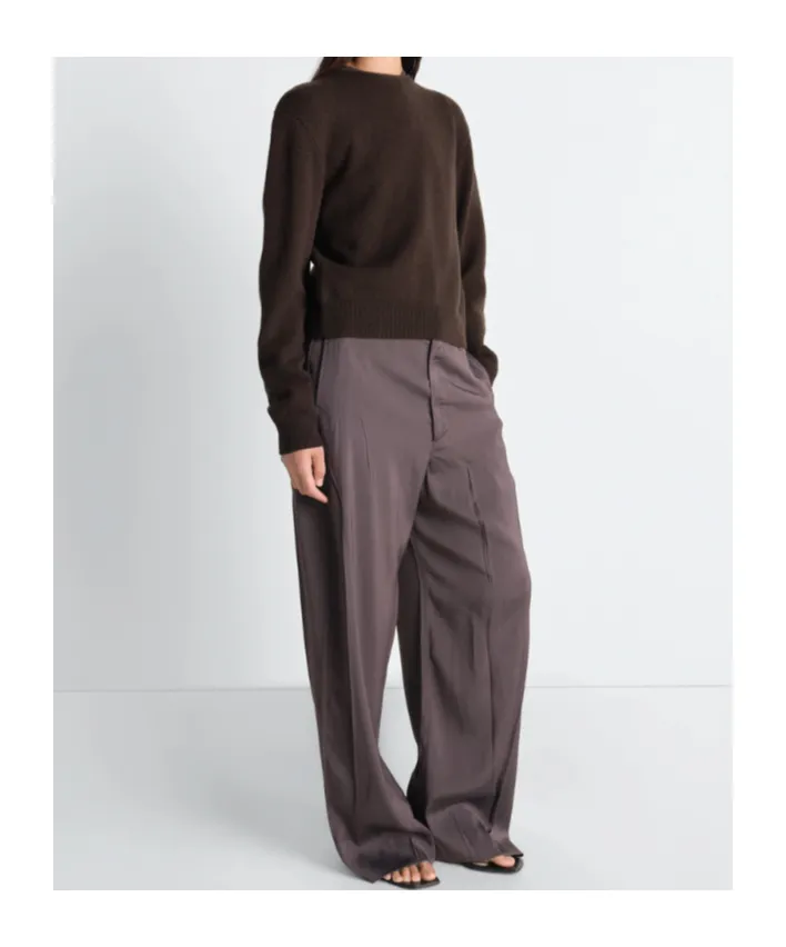Reversible Buttoned Sweater In Cashmere Wool
