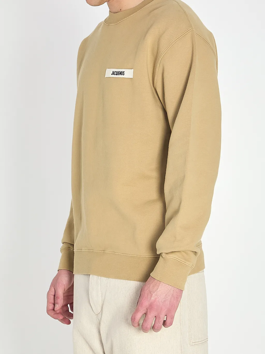Jacquemus Logo Patch Crewneck Sweatshirt