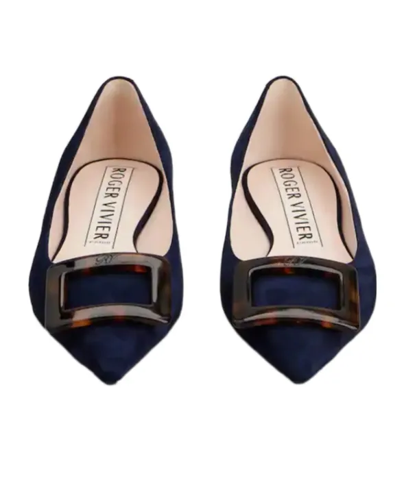 Gommettine Ballerinas In Suede