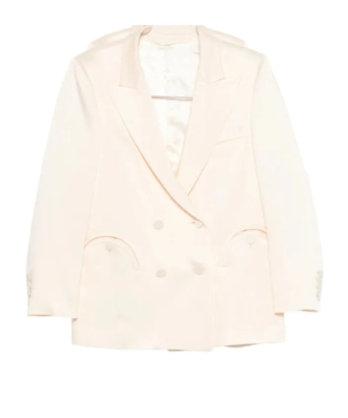 Double-Breasted Suit Jacket