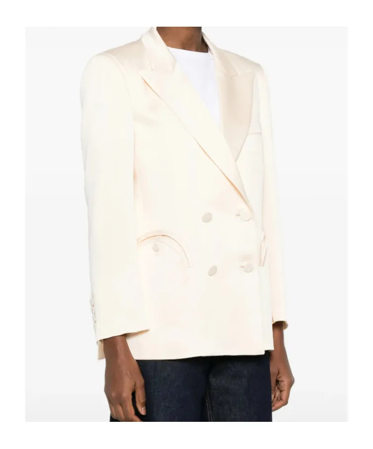 Double-Breasted Suit Jacket