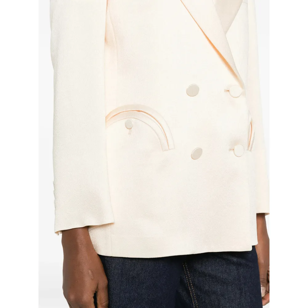 Double-Breasted Suit Jacket