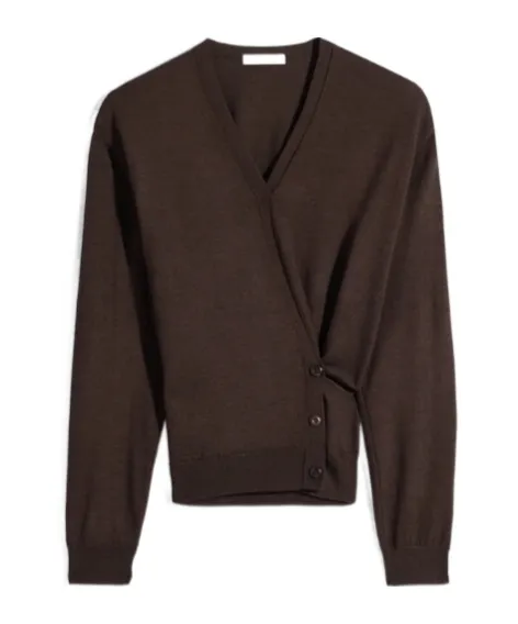 Lemaire Twisted V Neck Jumper