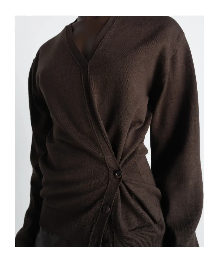 Lemaire Twisted V Neck Jumper