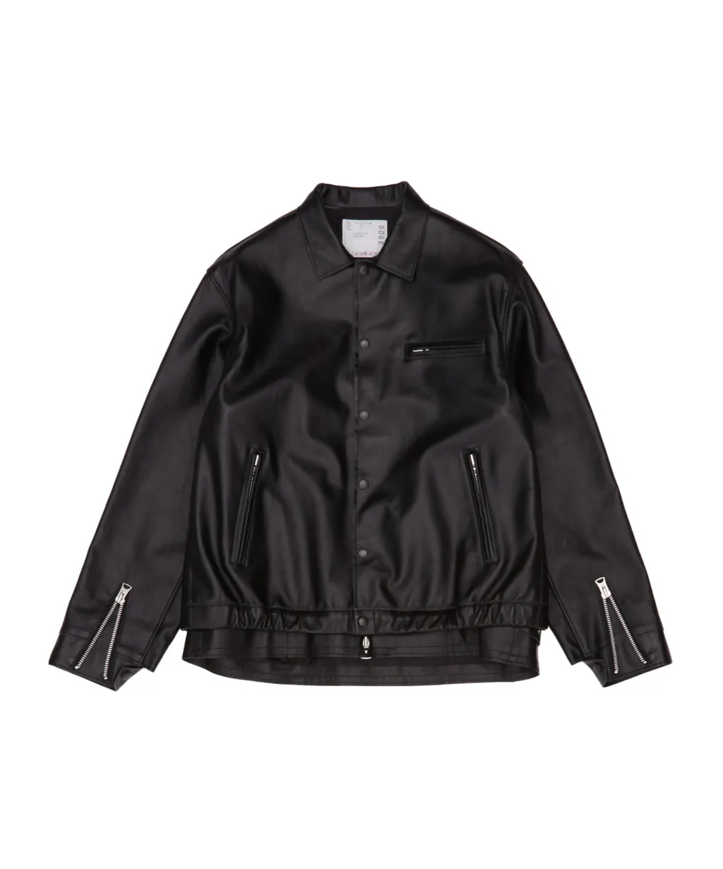 Leather Blouson