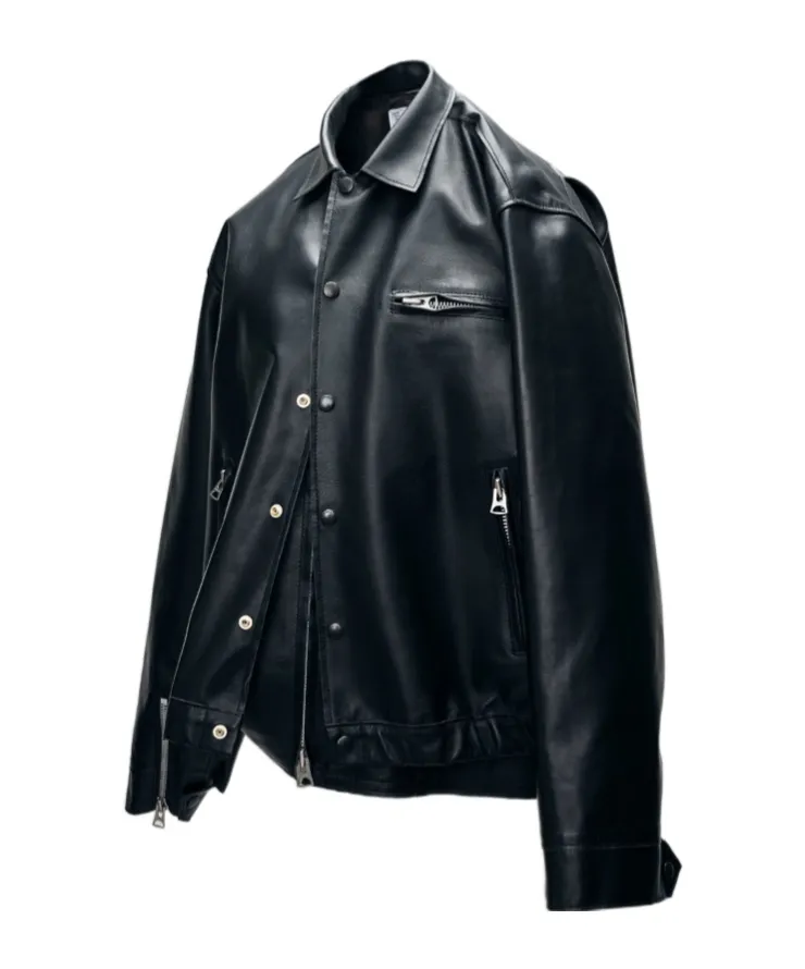 Leather Blouson