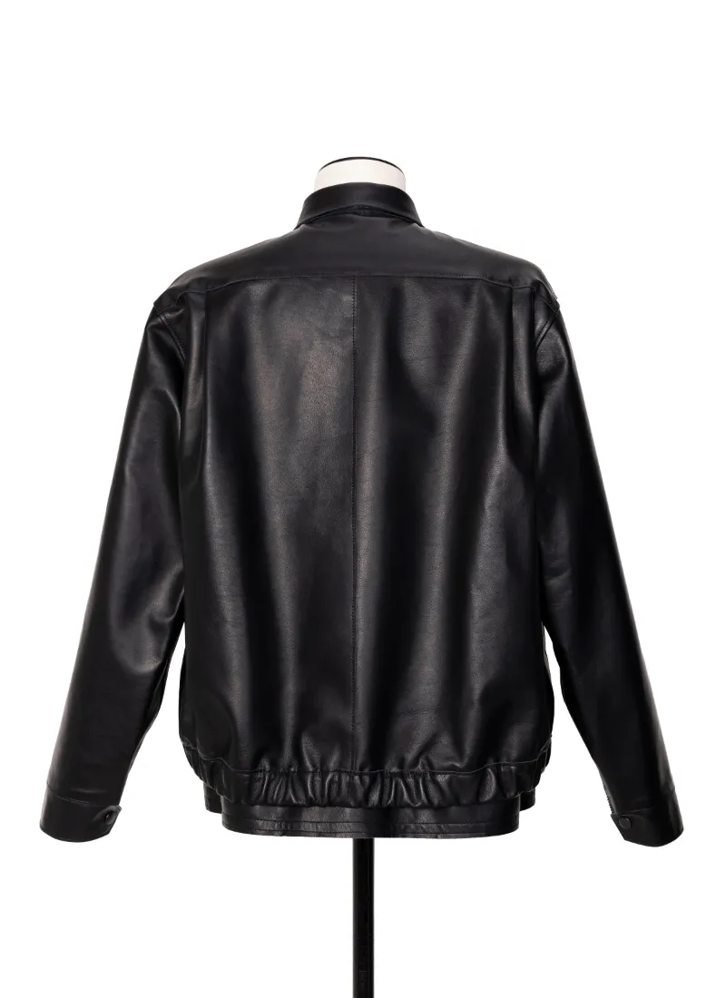 Leather Blouson