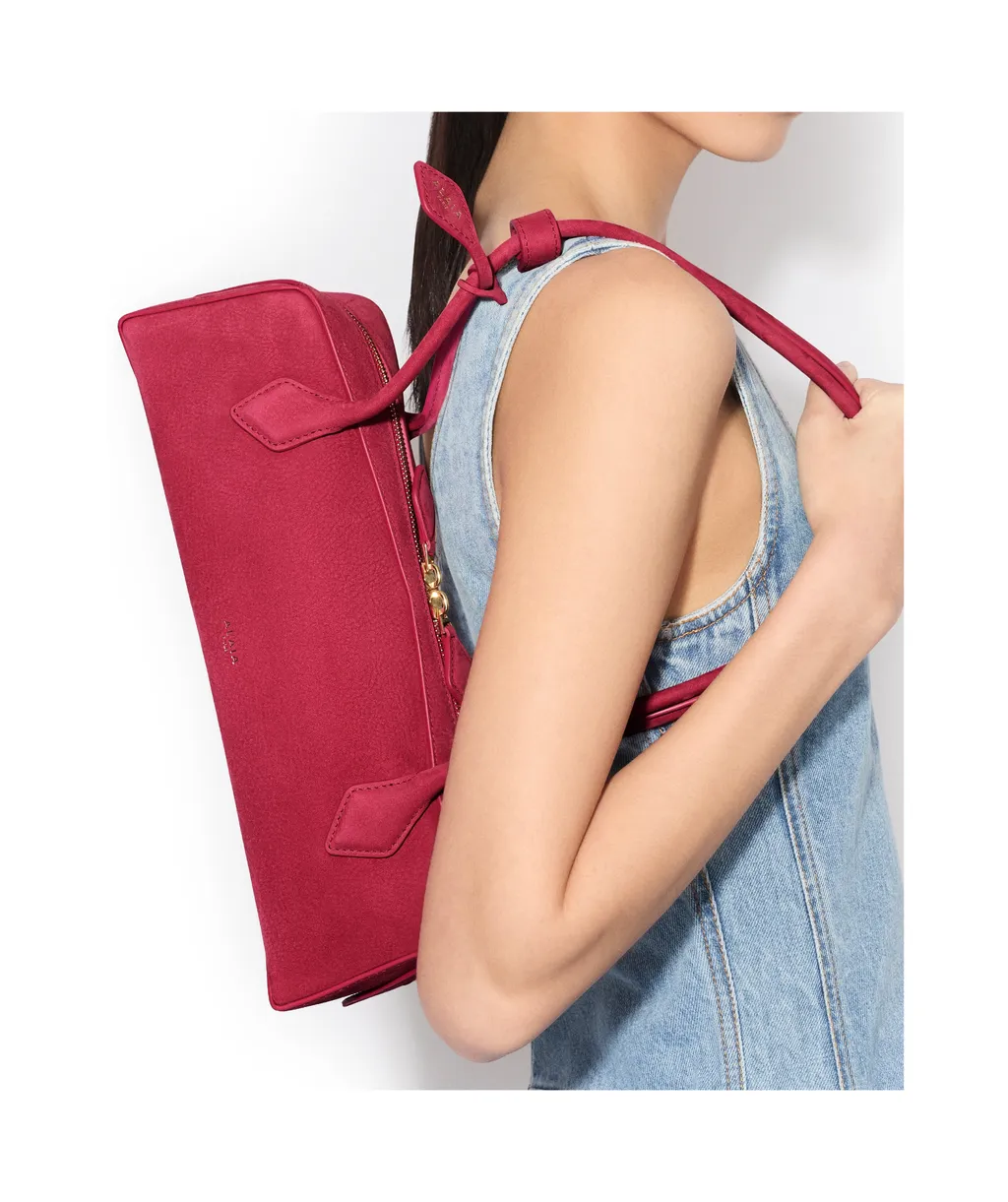 Zippered Shoulder Bag