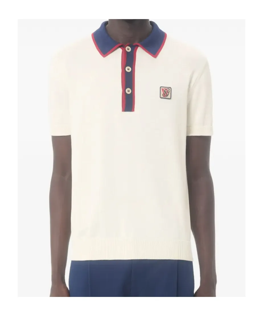 Logo-Patch Polo Shirt