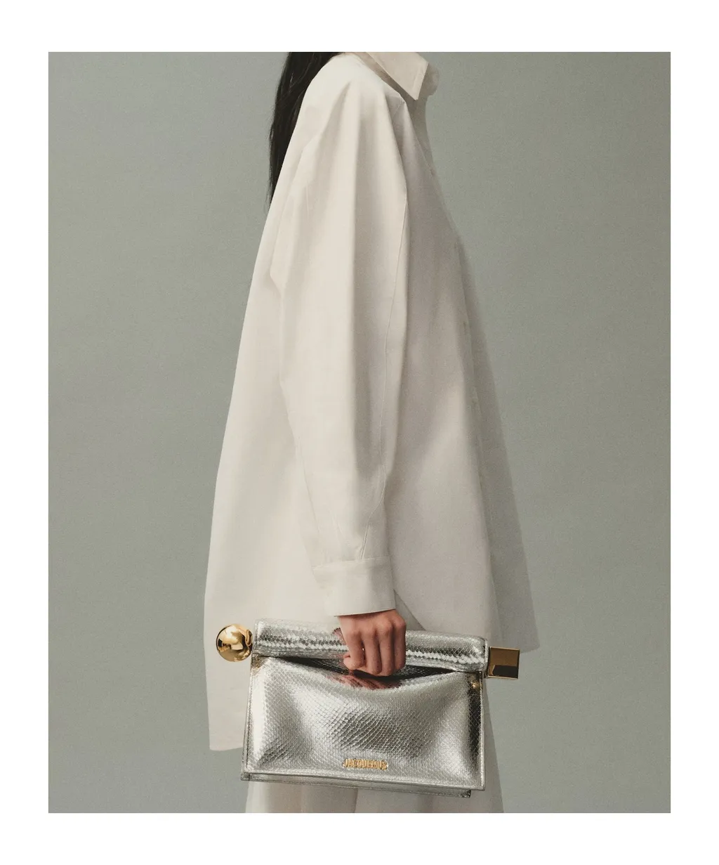 Jacquemus La Pochette Rond Clutch Bag