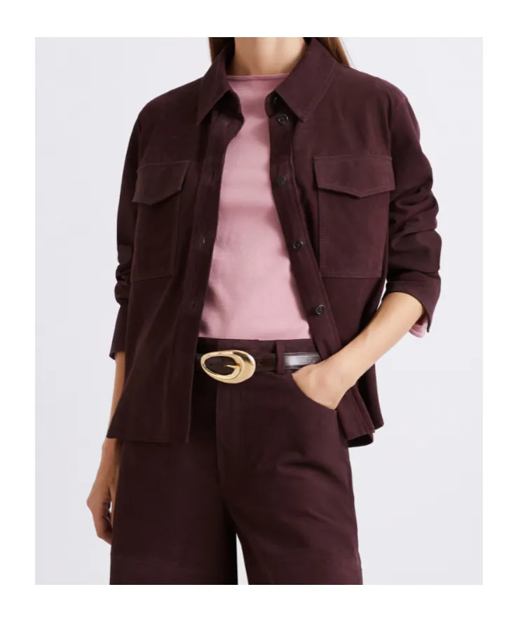 Suede Shacket