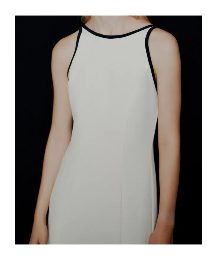 Envers Satin Backless Dress