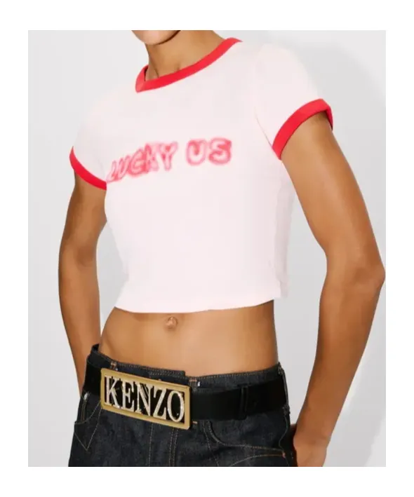 Kenzo Crewneck Cropped T-Shirt