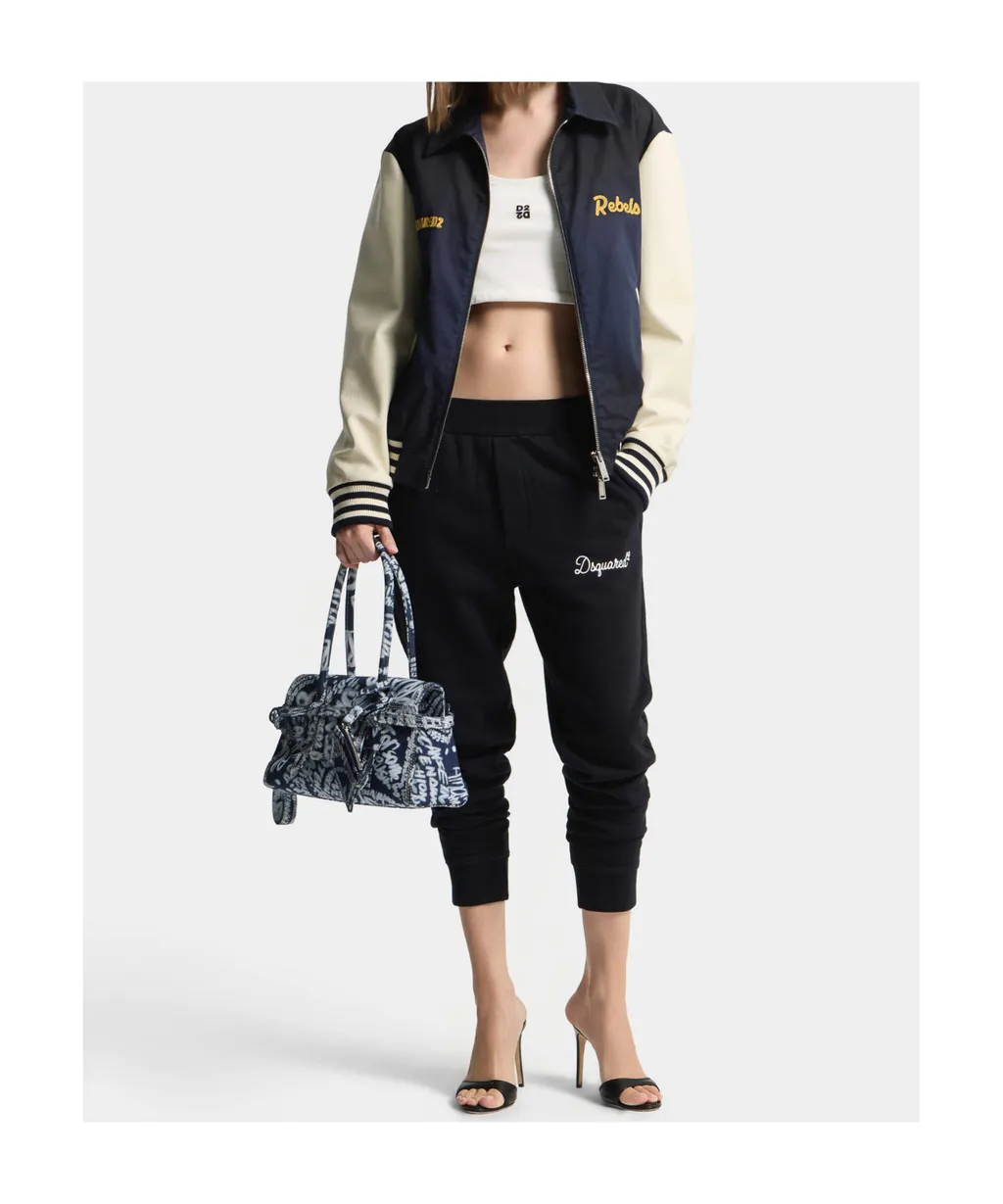 Dsquared2 D2 Logo Embroidered Tank Top