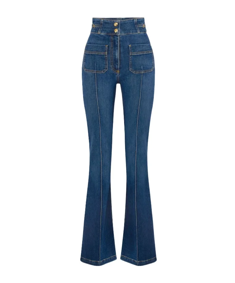 Front-Pocket Denim
