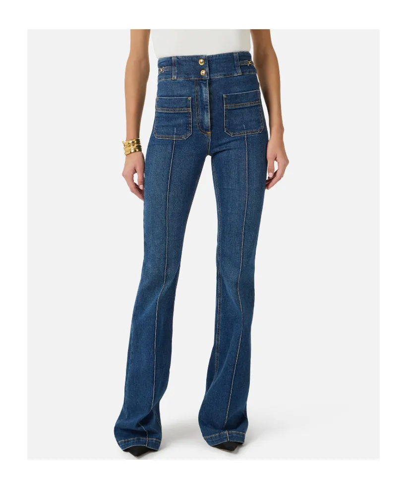 Front-Pocket Denim