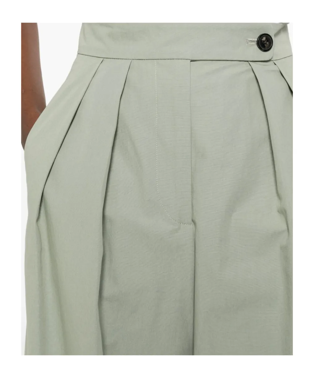Pleated Casual Pants