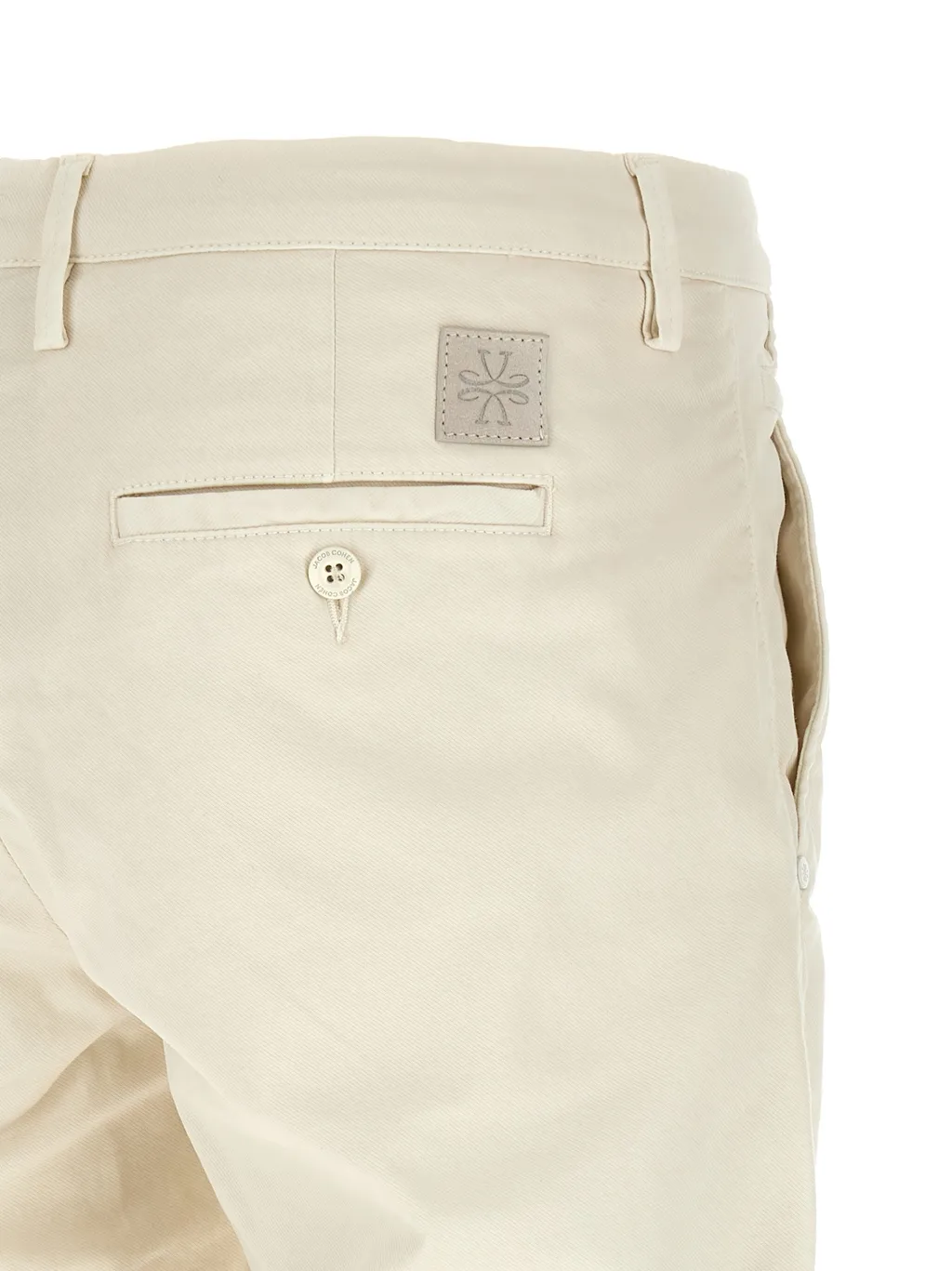 Jacob Cohen Logo Plaque Straight-Leg Trousers