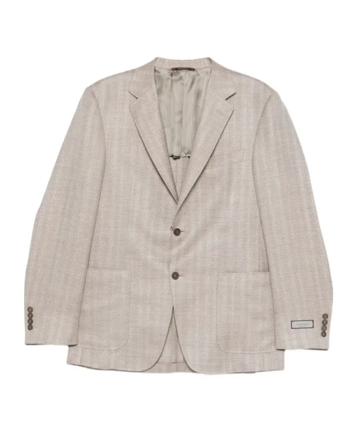 Long-Sleeved Suit Jacket