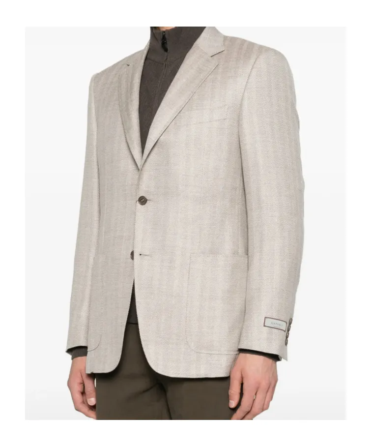 Long-Sleeved Suit Jacket