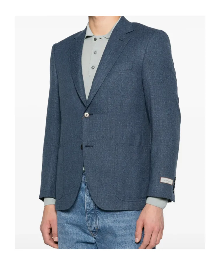 Long-Sleeved Suit Jacket
