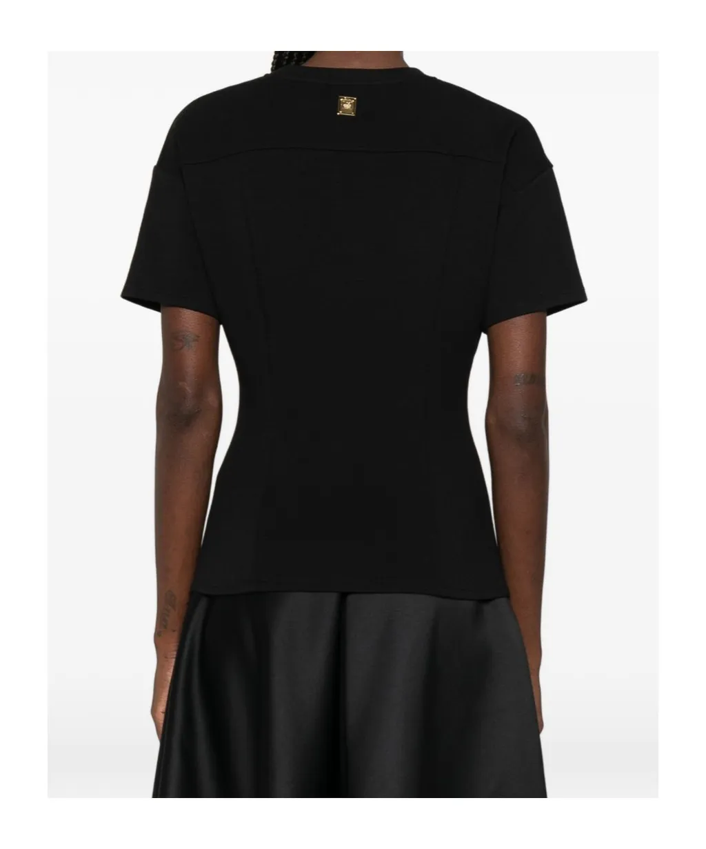 Button-Detail T-Shirt