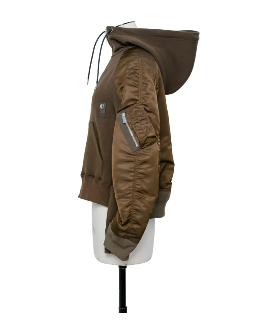 Hooded Sleeve Sweatshirt