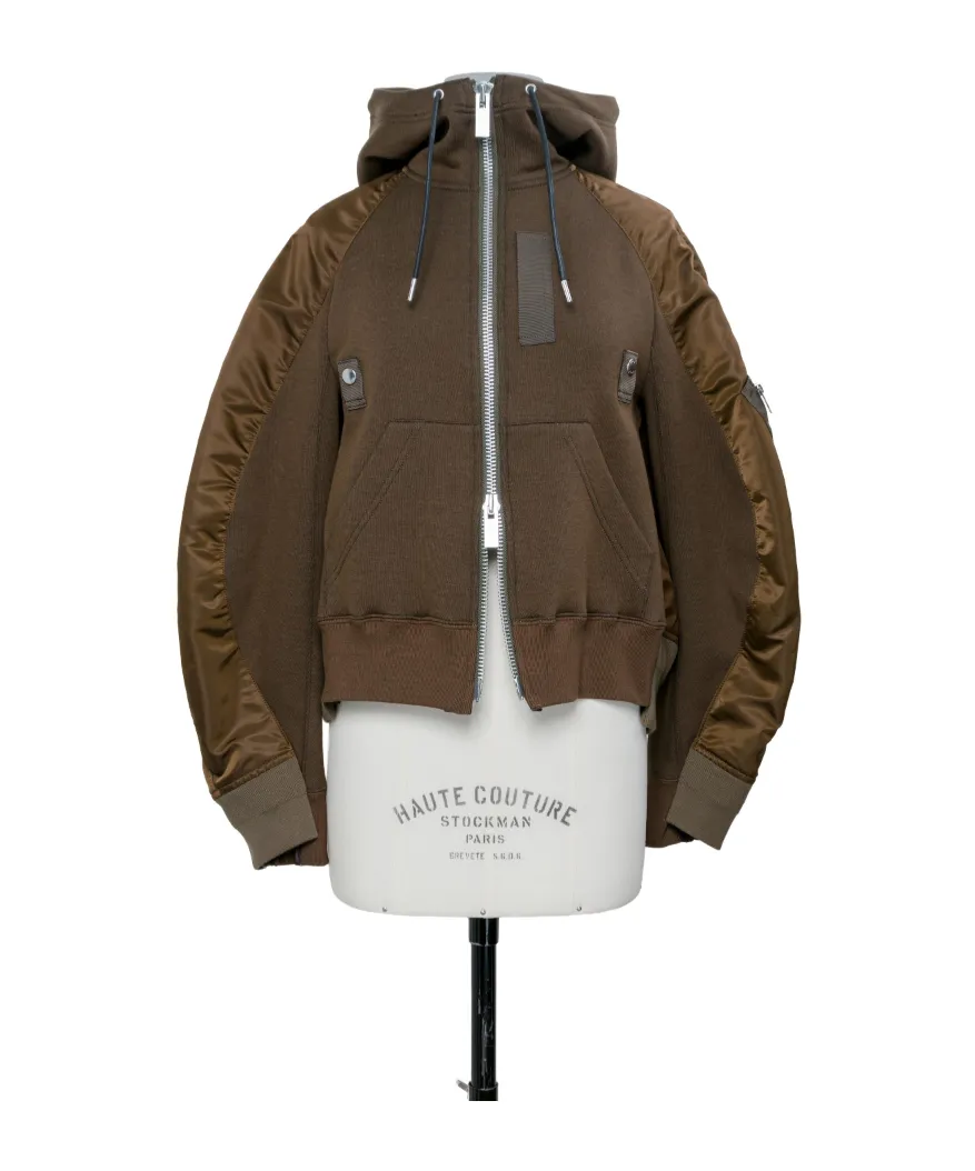 Hooded Sleeve Sweatshirt