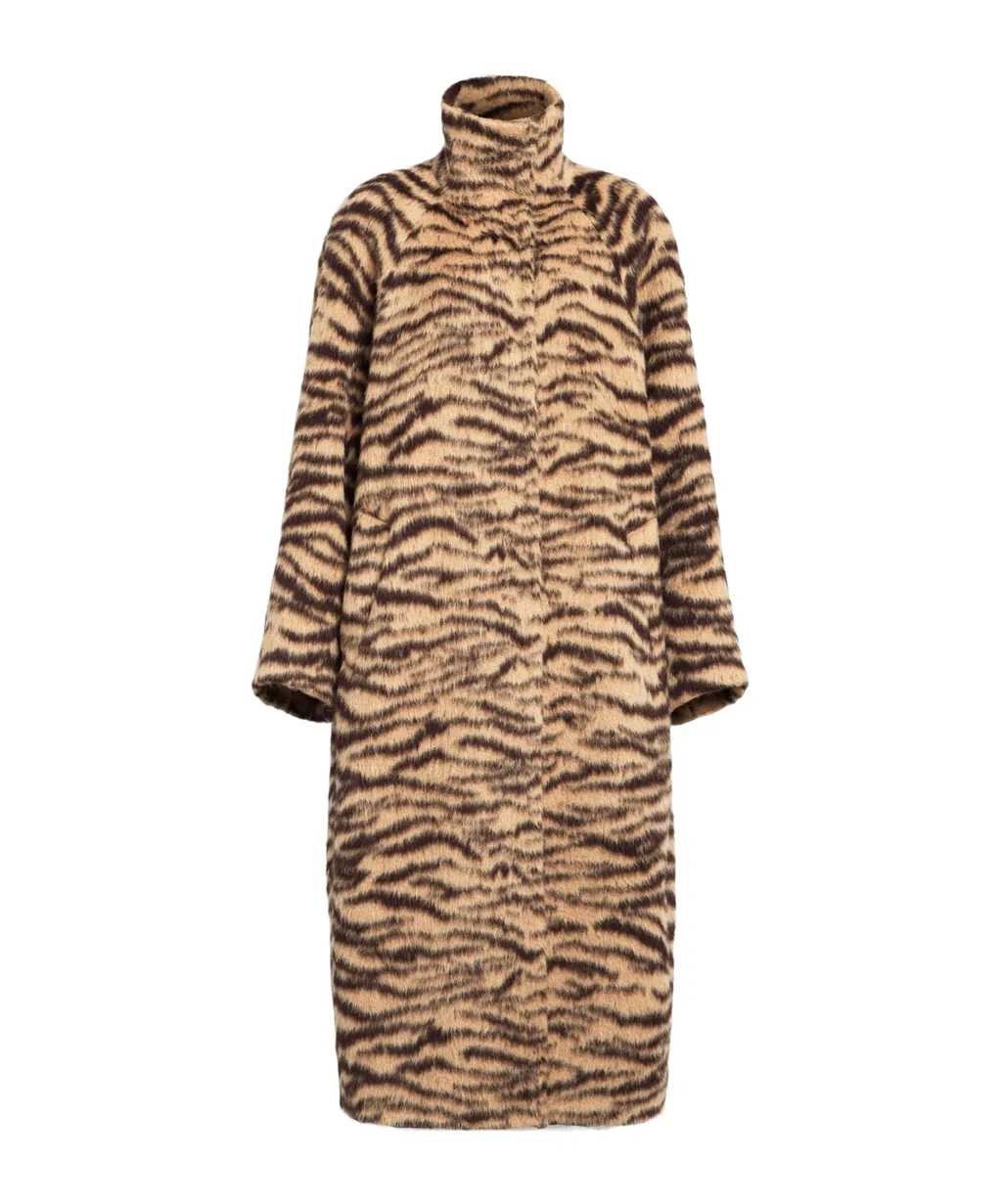 Round Wool Coat