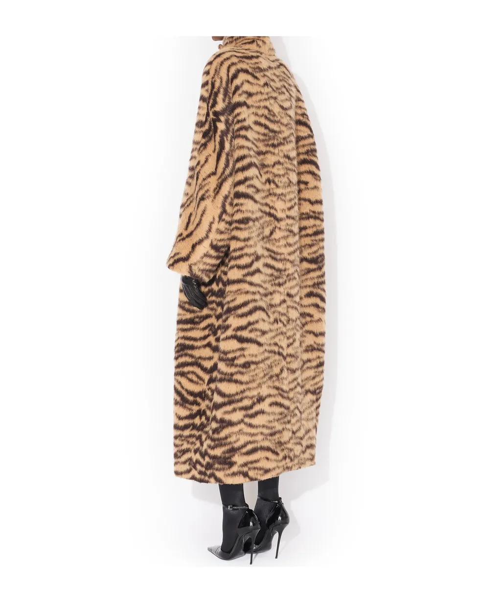 Round Wool Coat
