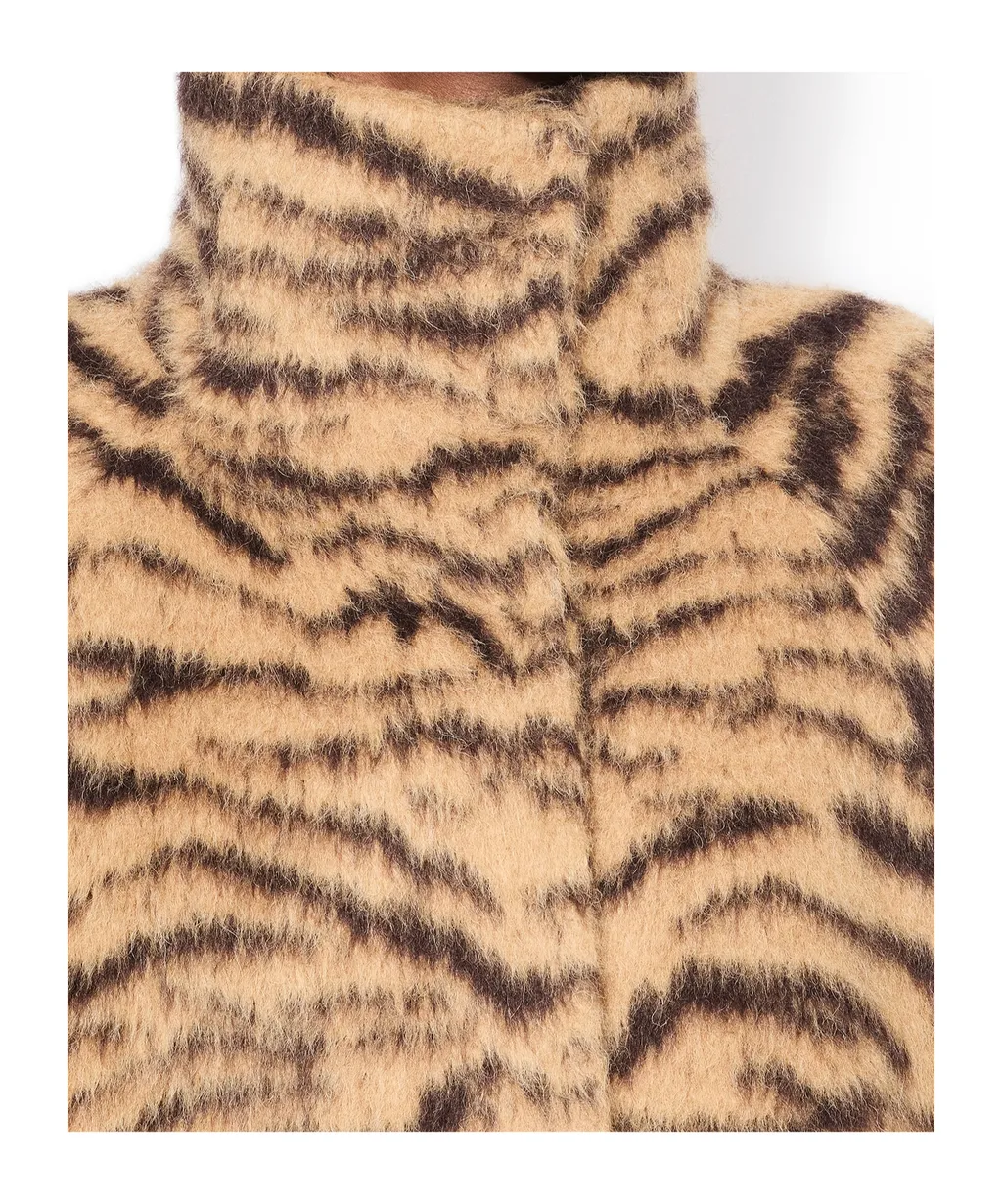 Round Wool Coat