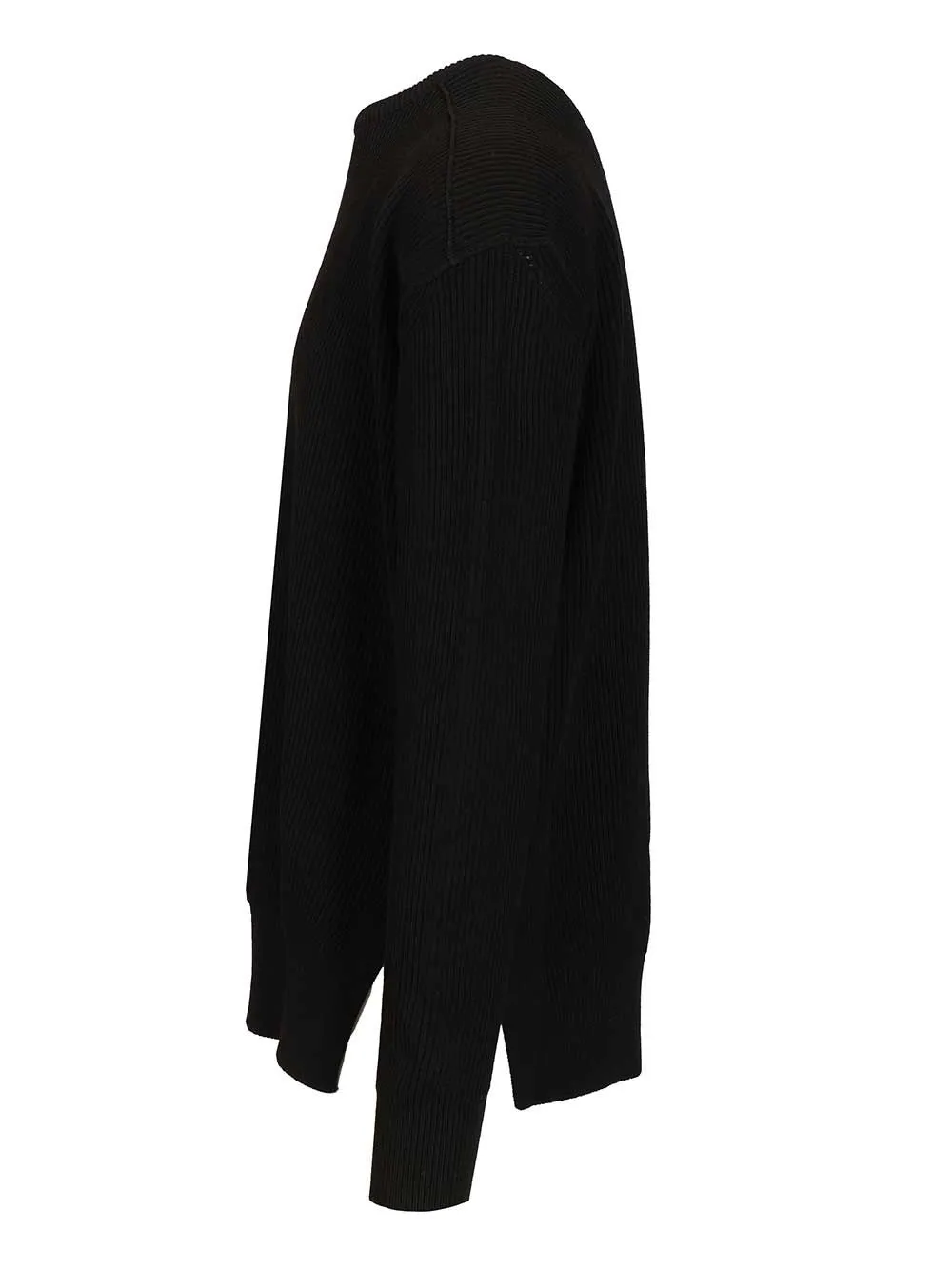 Rick Owens Jumbo Ribbed Knitted Sweater