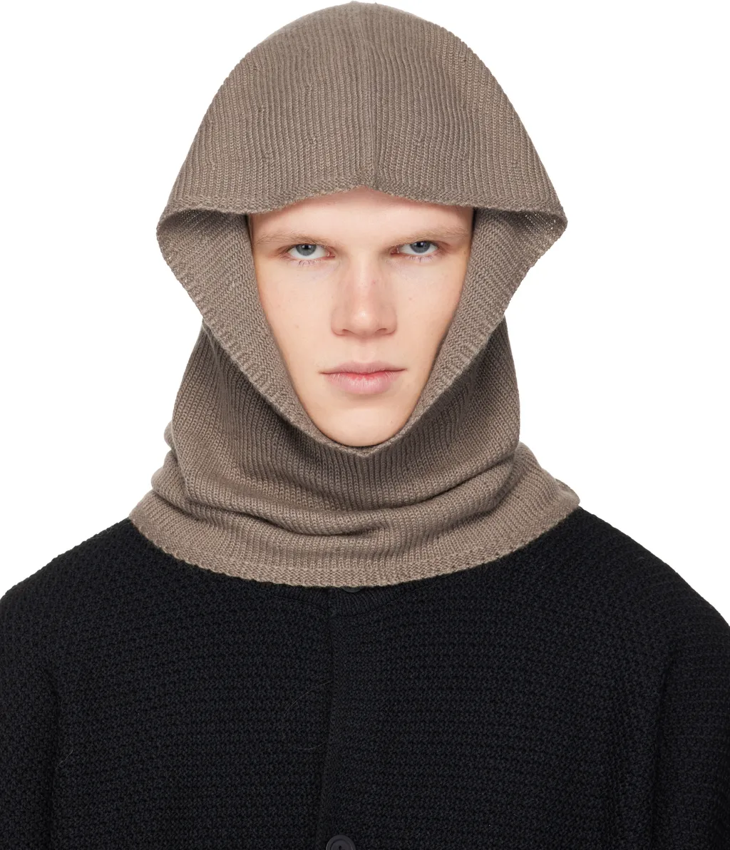 Cutout Knitted Hat
