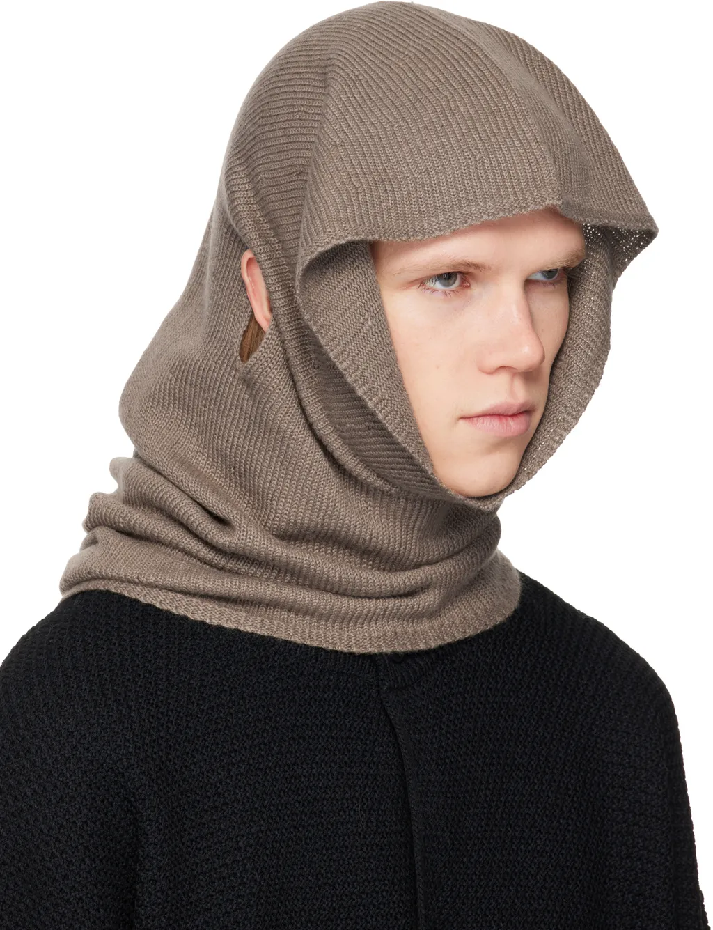 Cutout Knitted Hat