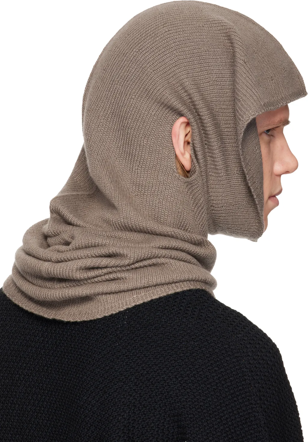 Cutout Knitted Hat