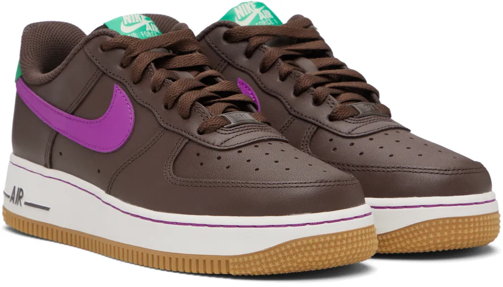 Air Force 1 Low '07 Sneakers Baroque Brown / Vivid Purple