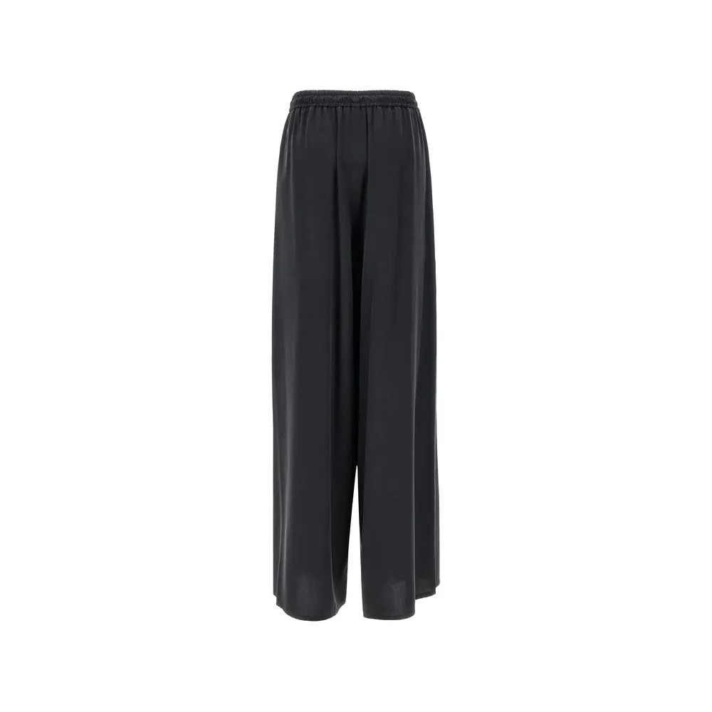 Straight-Leg Wide-Leg Pants