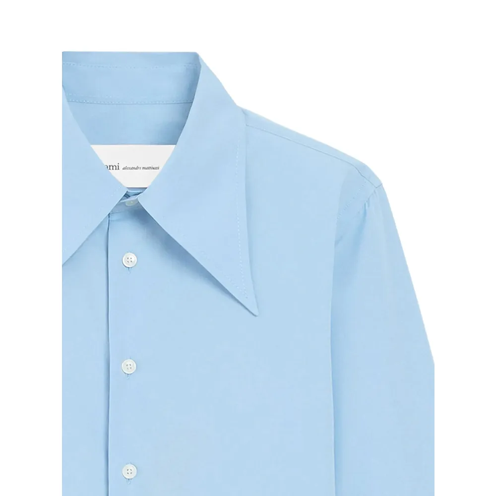 Ami Long Sleeve Buttoned Shirt