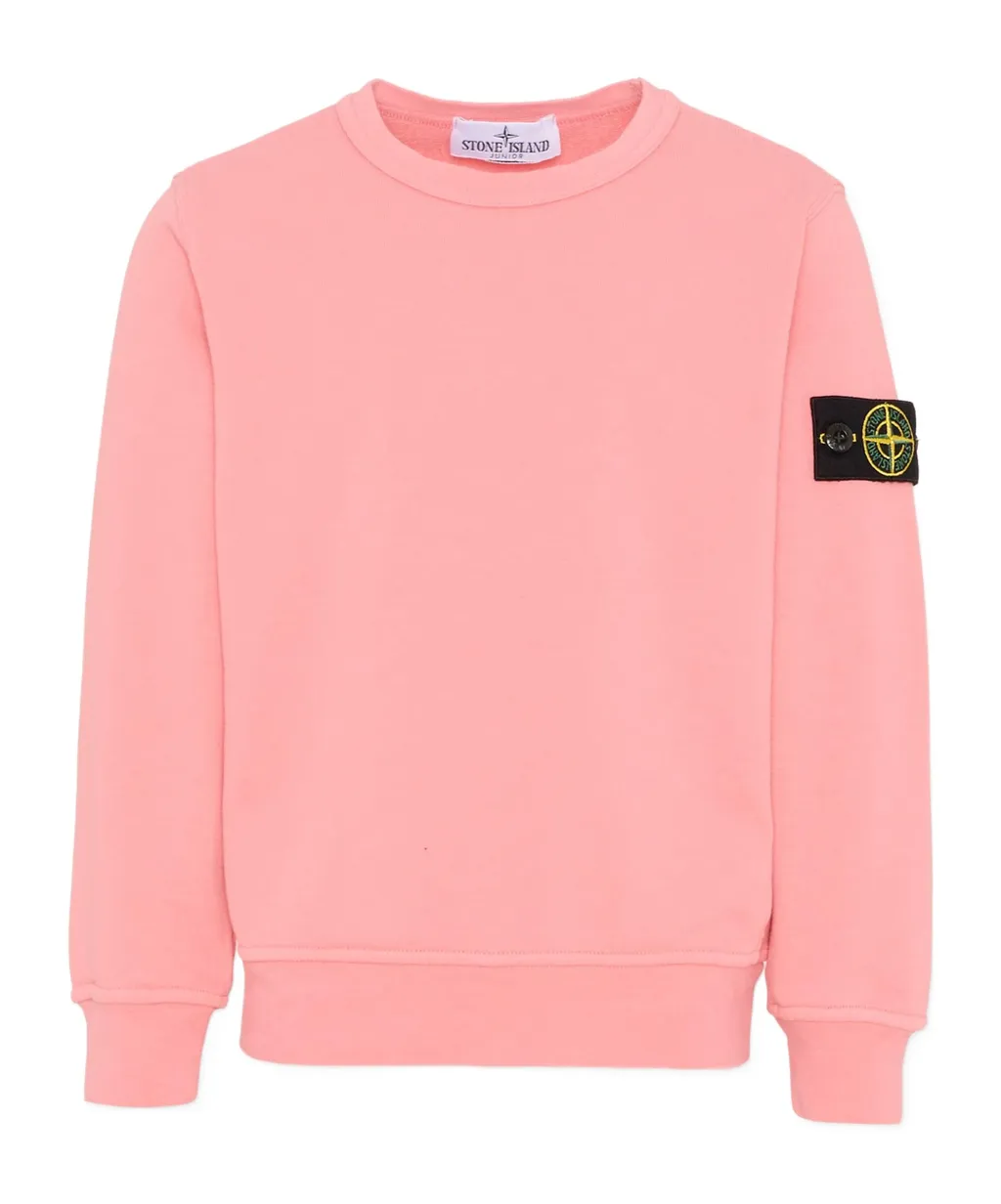 Stone Island Junior Logo Patch Sweatshirt