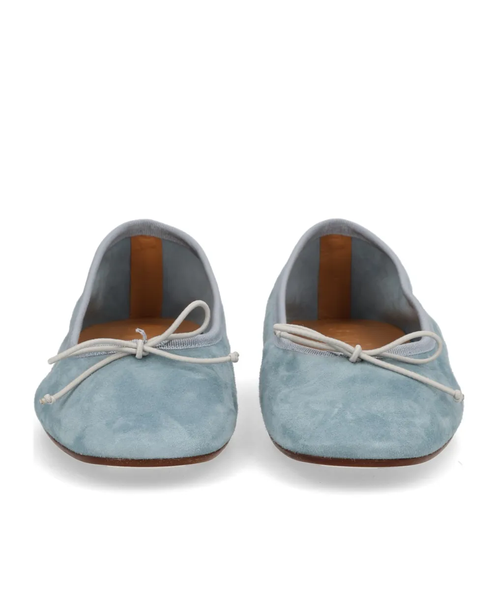 Aeyde Bow Detailed Slip-On Flats