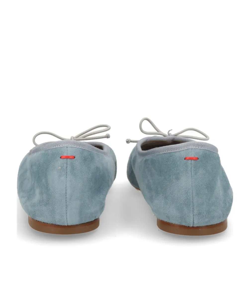 Aeyde Bow Detailed Slip-On Flats