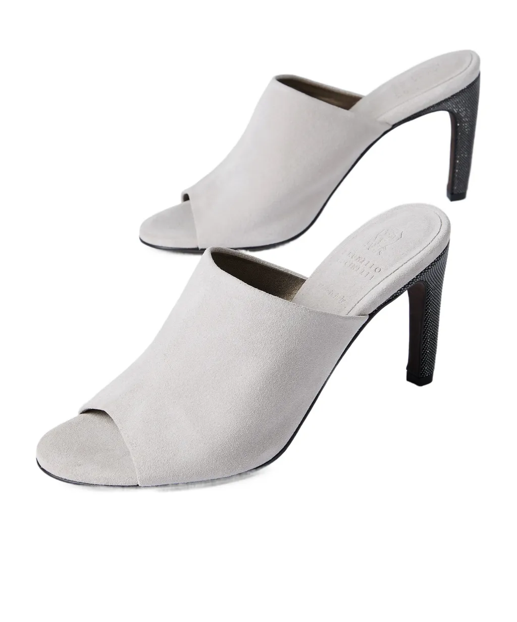 Open-Toe Heels Mules