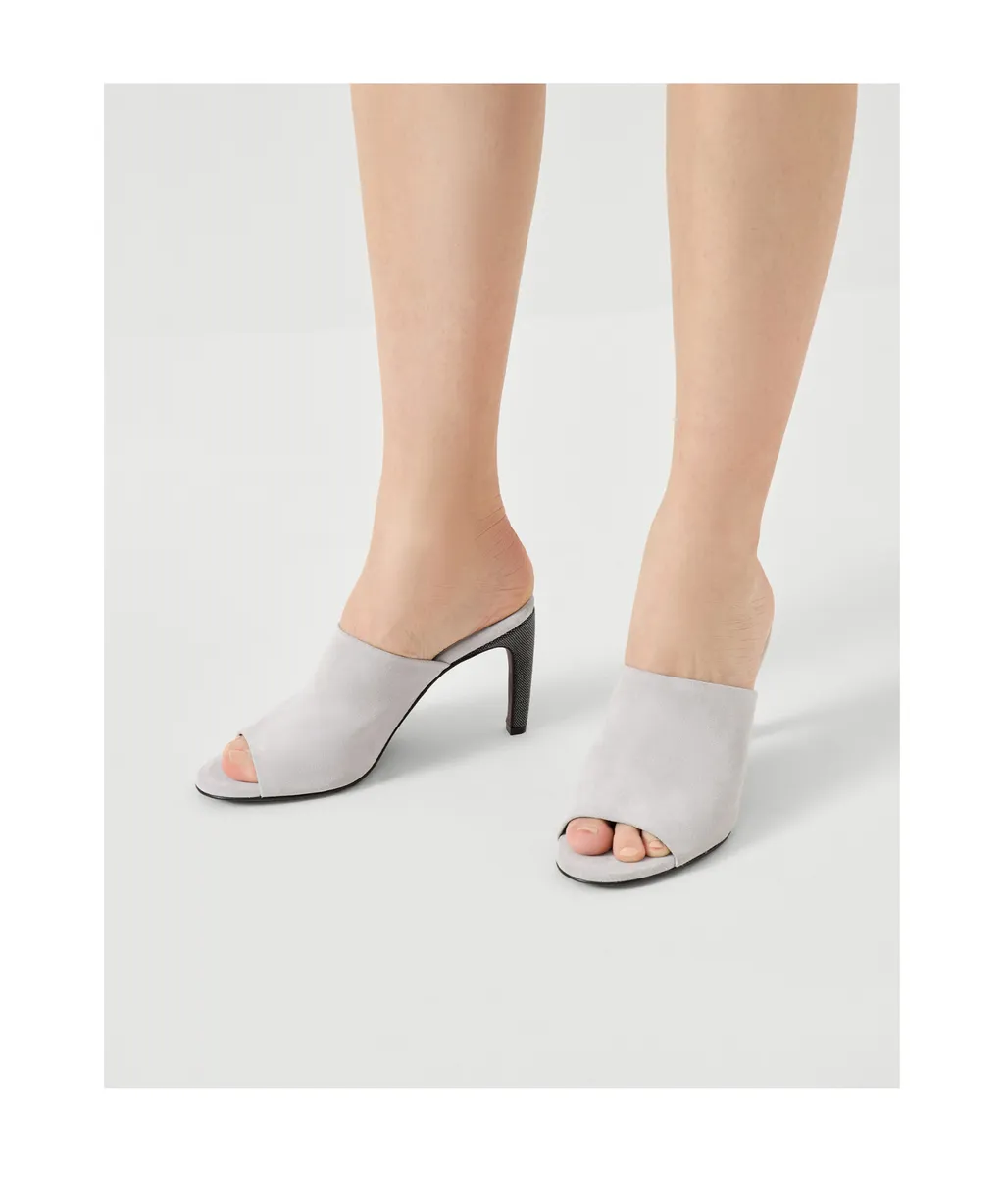 Open-Toe Heels Mules