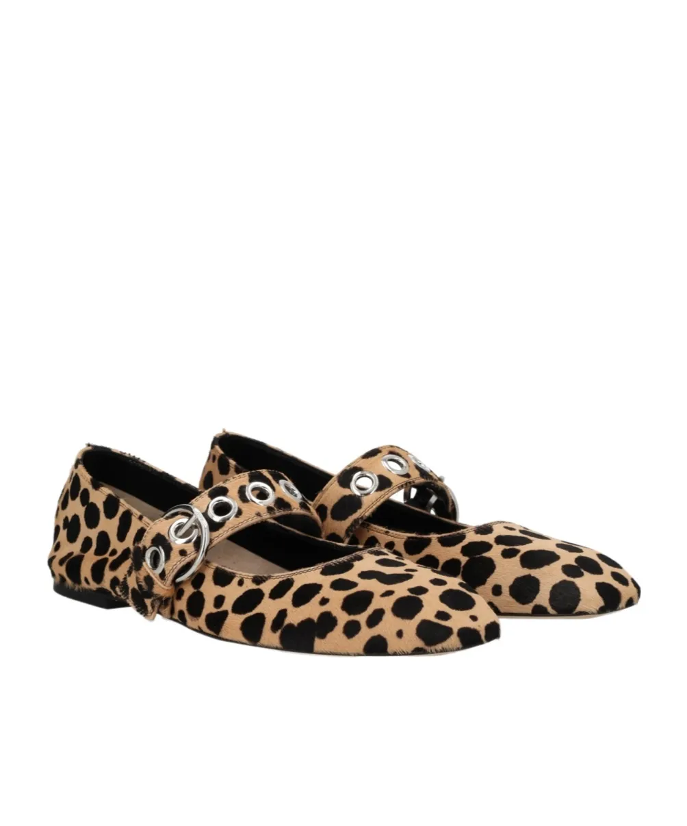 Aeyde Printed Mary Jane Shoes