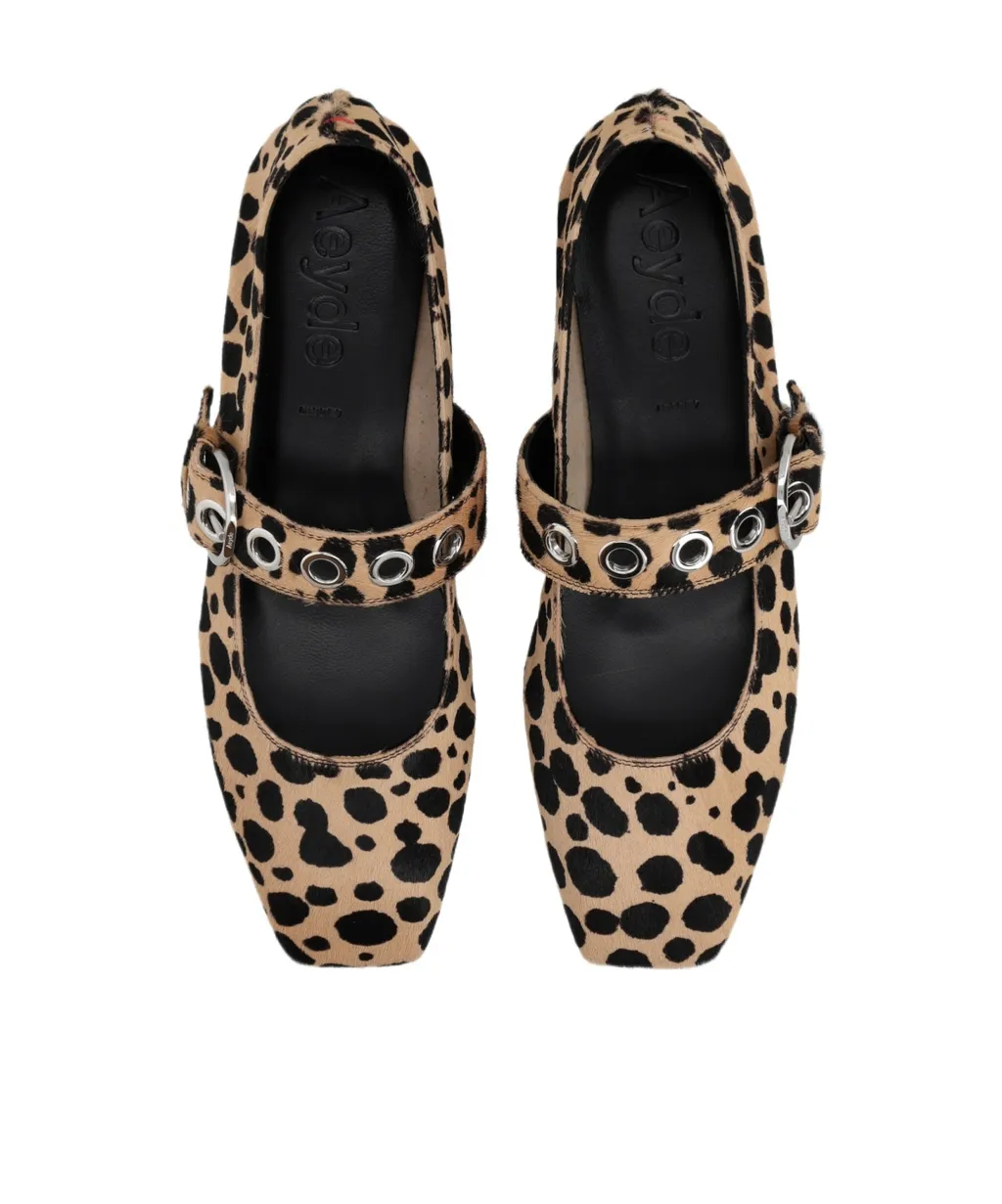 Aeyde Printed Mary Jane Shoes